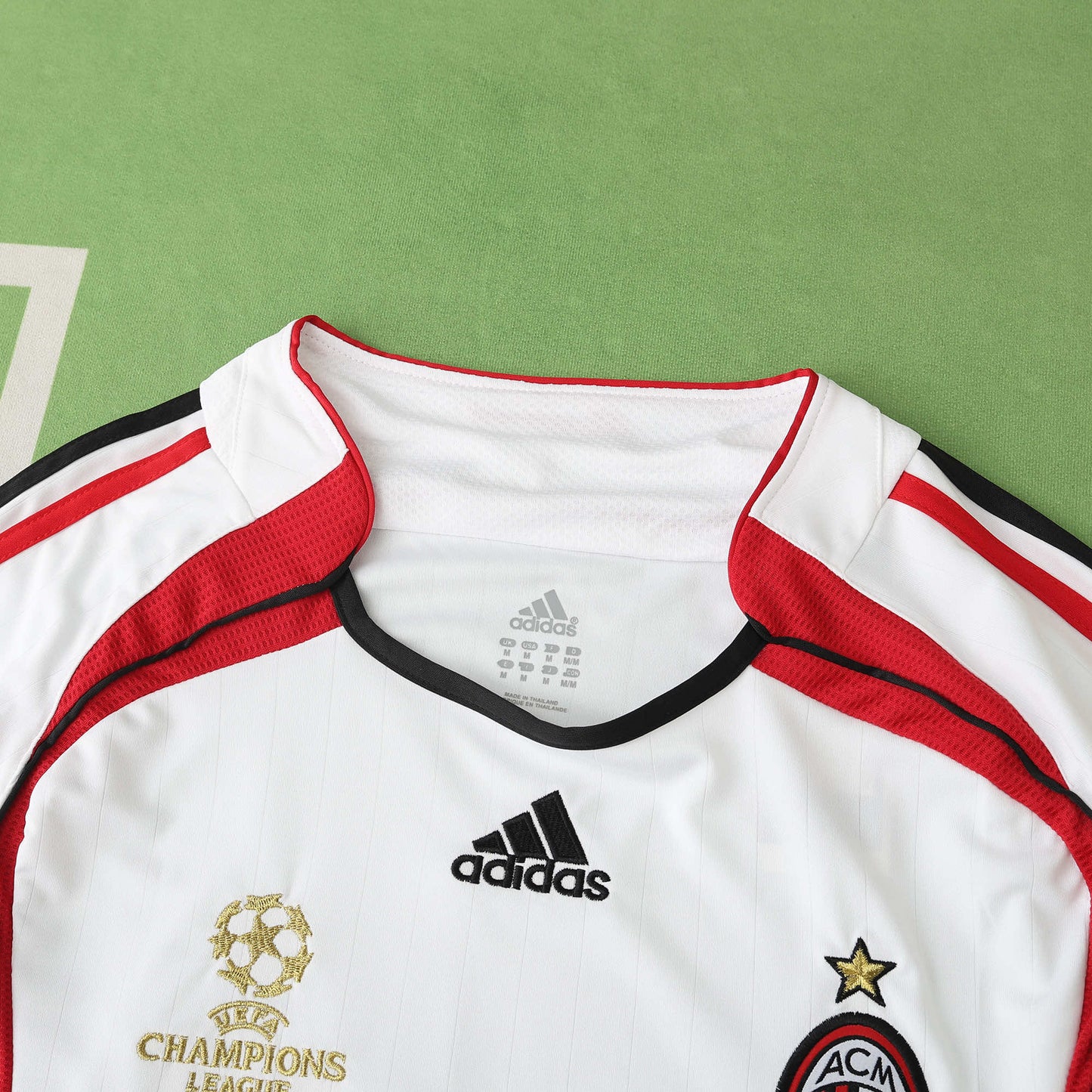 AC Milan 06/07 Away Football Jersey – Kaka #22, Ronaldinho #80, Maldini #3