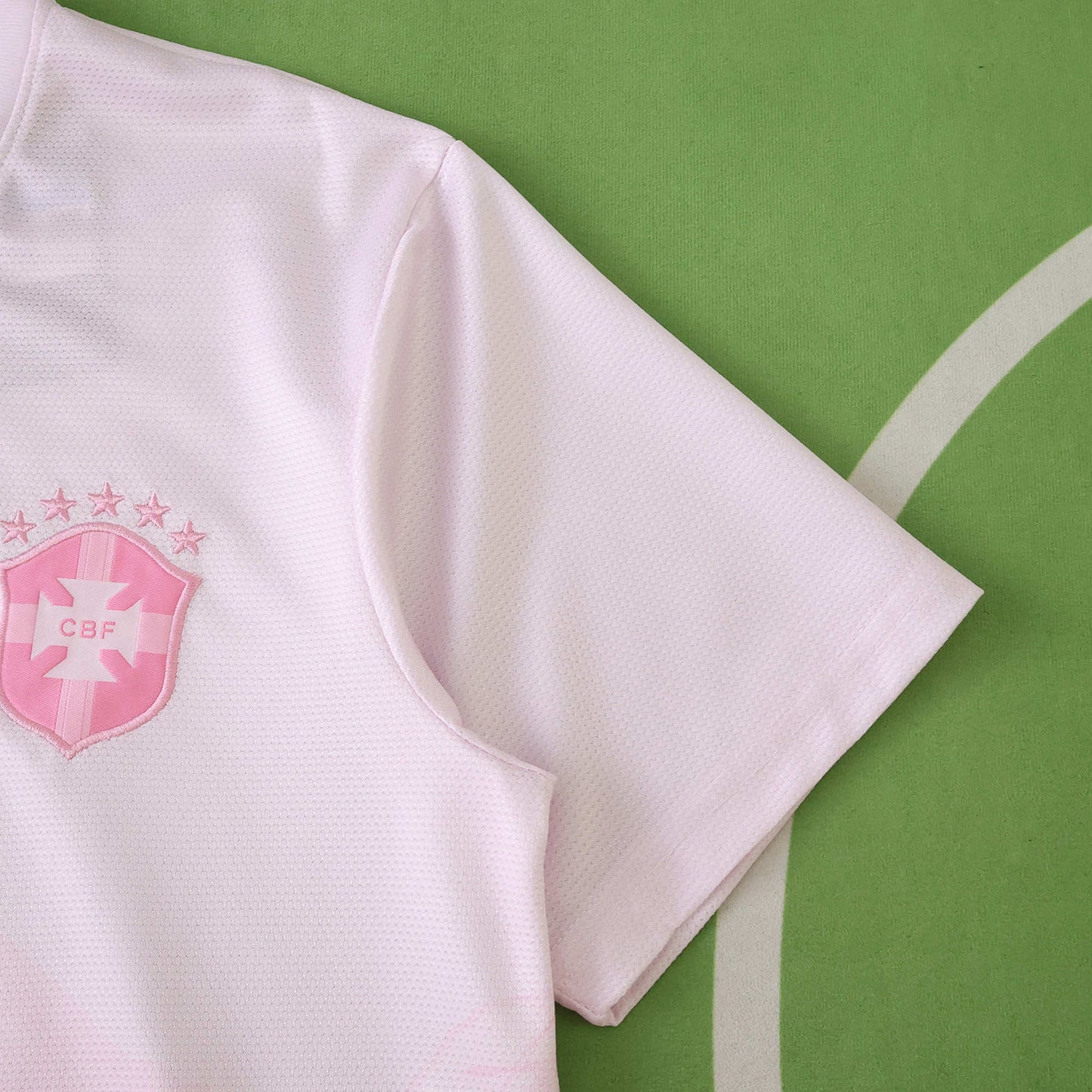 Brazil 2025/26 Jesus Fan Version Football Jersey – Rio de Janeiro Skyline Edition Pink