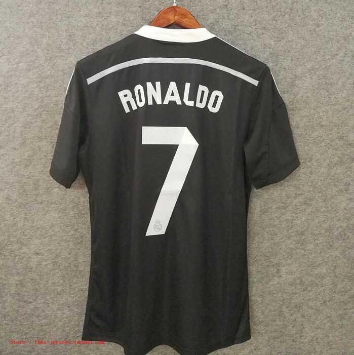 Real Madrid 2014/15 Third Retro Jersey – Ronaldo #7, Ramos #4, Modrić #19