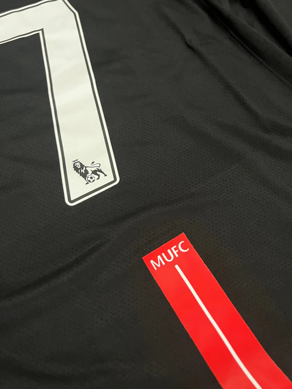Manchester United 2007/08 Away Football Jersey – Ronaldo #7, Rooney #10