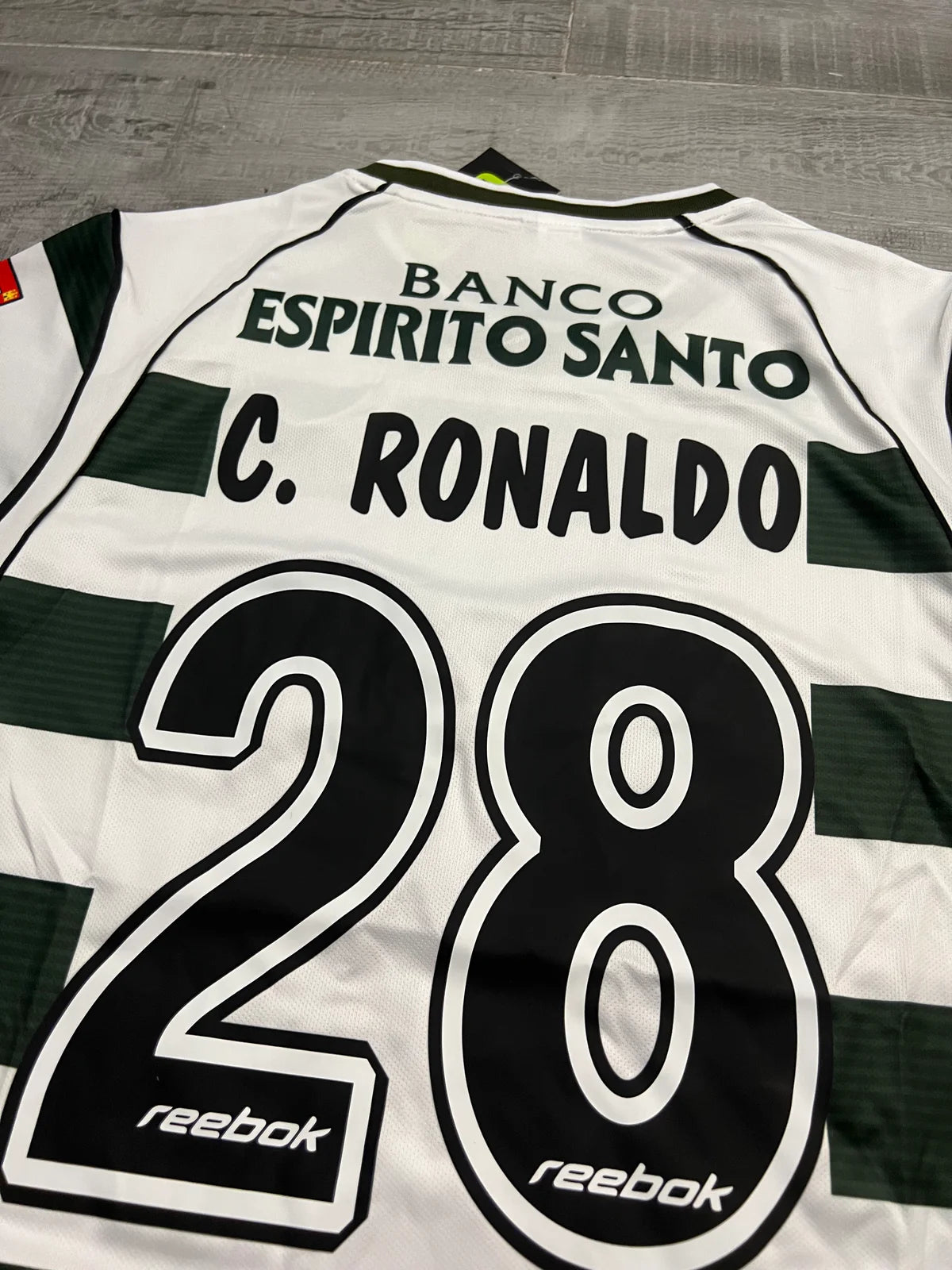 Sporting Lisbon 01/03 Home Football Jersey – Cristiano Ronaldo #28
