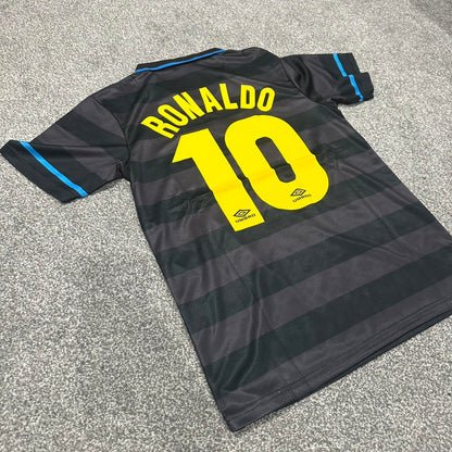Inter Milan 97/98 Away Retro Football Jersey – Ronaldo #10 or Simeone #14