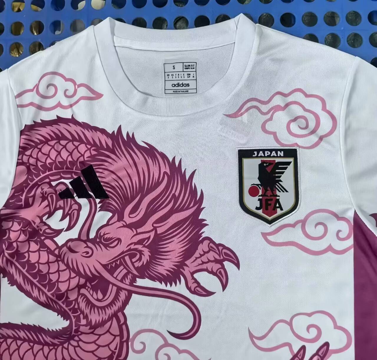 Japan Dragon Concept Football Jersey – Special Edition Pink Mythical Design