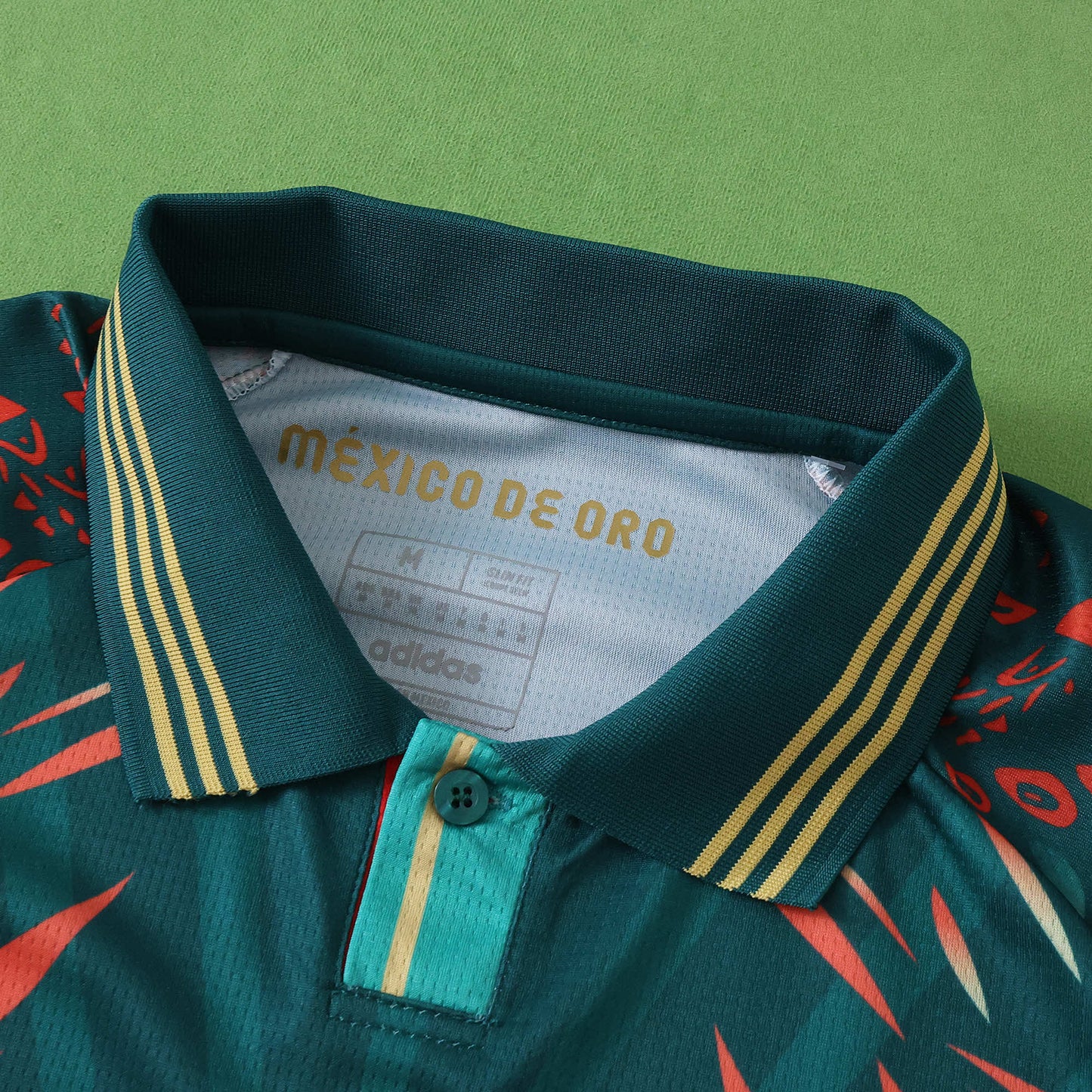Mexico 2025 'De Oro' Special Edition Football Jersey – Aztec Eagle Design