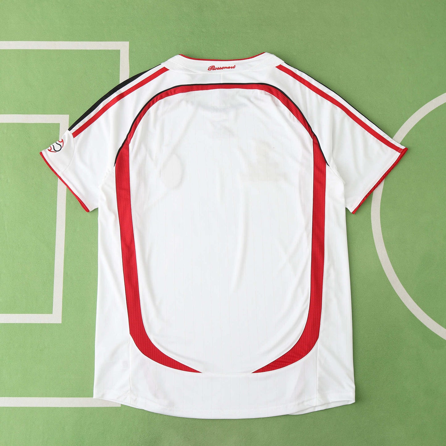 AC Milan 06/07 Away Football Jersey – Kaka #22, Ronaldinho #80, Maldini #3