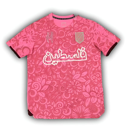 FC Palestina Pink Football Jersey – Special Edition with Arabic